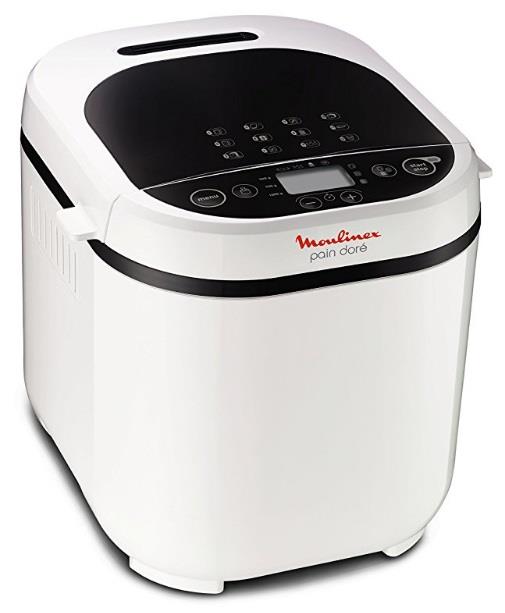 MOULINEX Macchina per il pane Moulinex OW2101 max 1 KG 650 W 12 programmi bianco